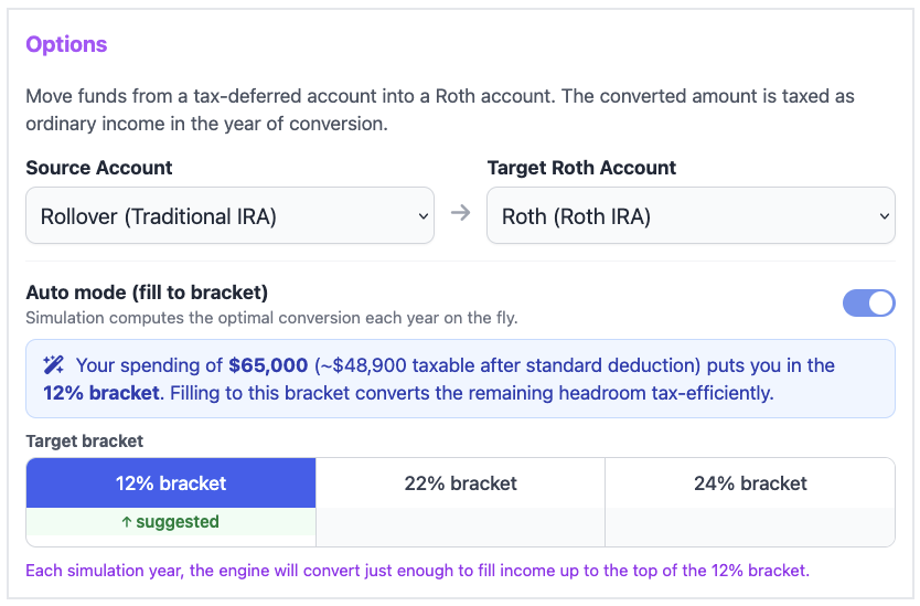 Roth Optimizer
